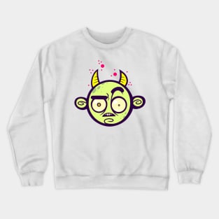 Confused Devil Crewneck Sweatshirt